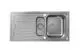 Hansgrohe-HG-S44-S440-F517-100-Einbauspuele-342-145-mit-Abtropfflaeche-und-automatischer-Ablaufgarnitur-Edelstahl-43370800 gallery number 1